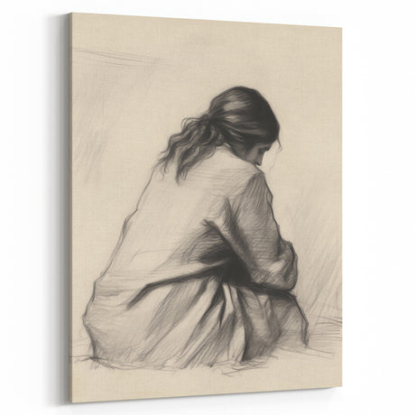 Vintage Portrait Art | Classic Portrait Artwork for Home Decor