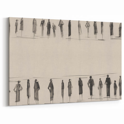 Vintage Portrait Art | Retro-Inspired Group Portrait Prints