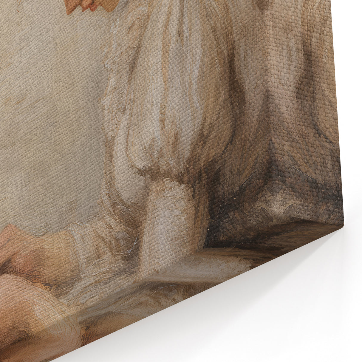 Vintage Portrait Art | Antique Portrait of Woman Reading