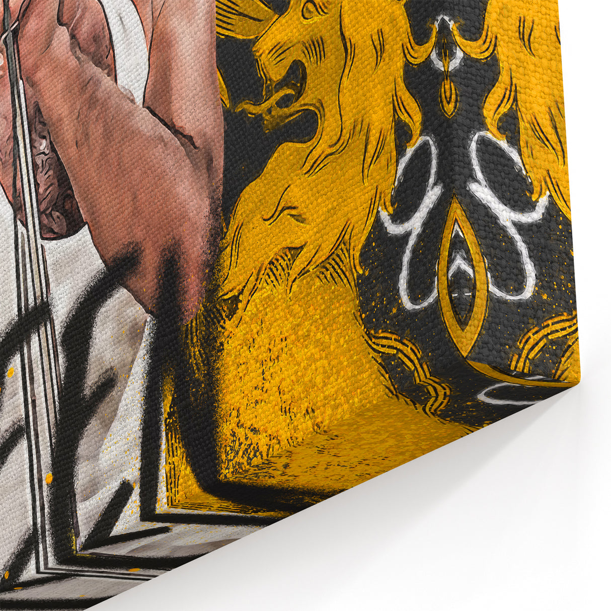 Freddie Mercury Pop Art Wall Art - Vibrant Queen Canvas Print