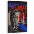 Basquiat Pop Art Wall Art - Bold Graffiti-Inspired Canvas Print