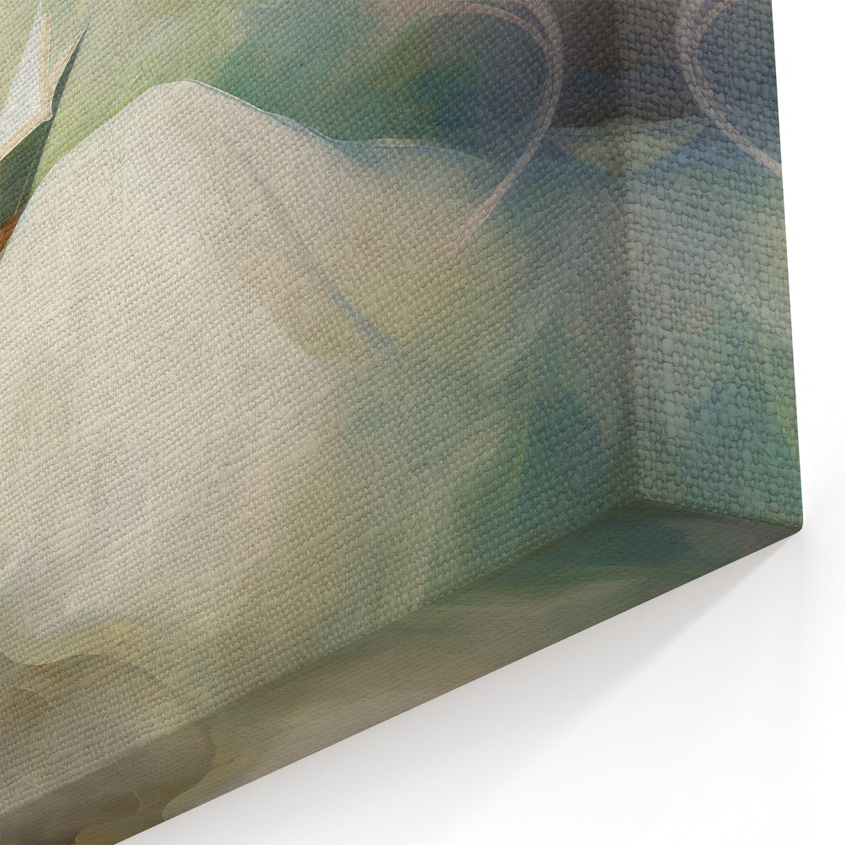 Vintage Portrait Art | Dreamy Portrait of Woman Reading