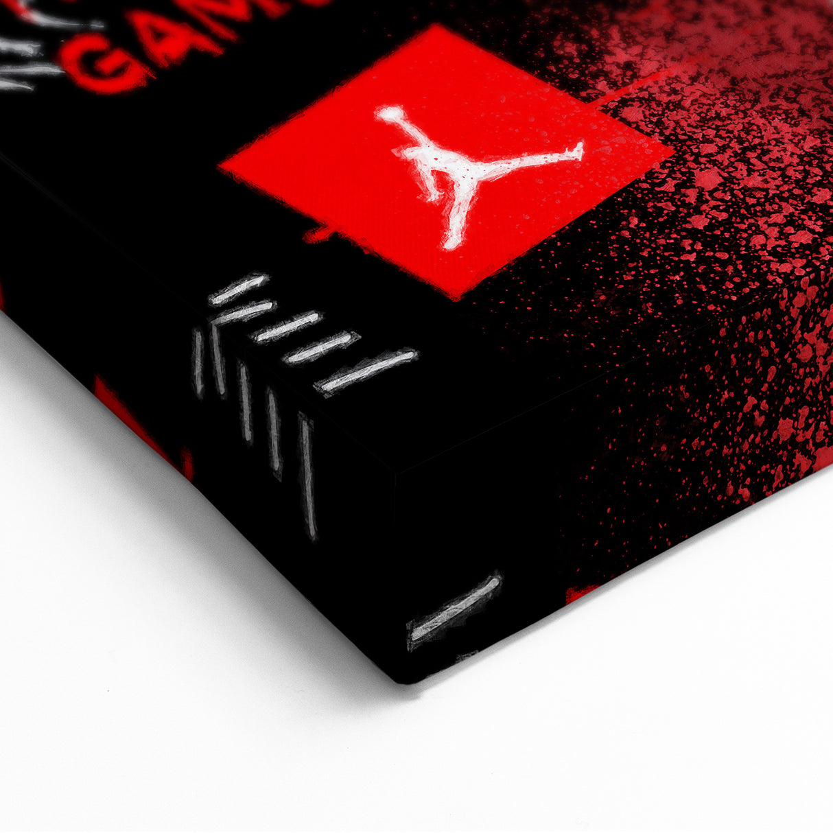 Michael Jordan Pop Art Wall Art - Bold 23 Canvas Print