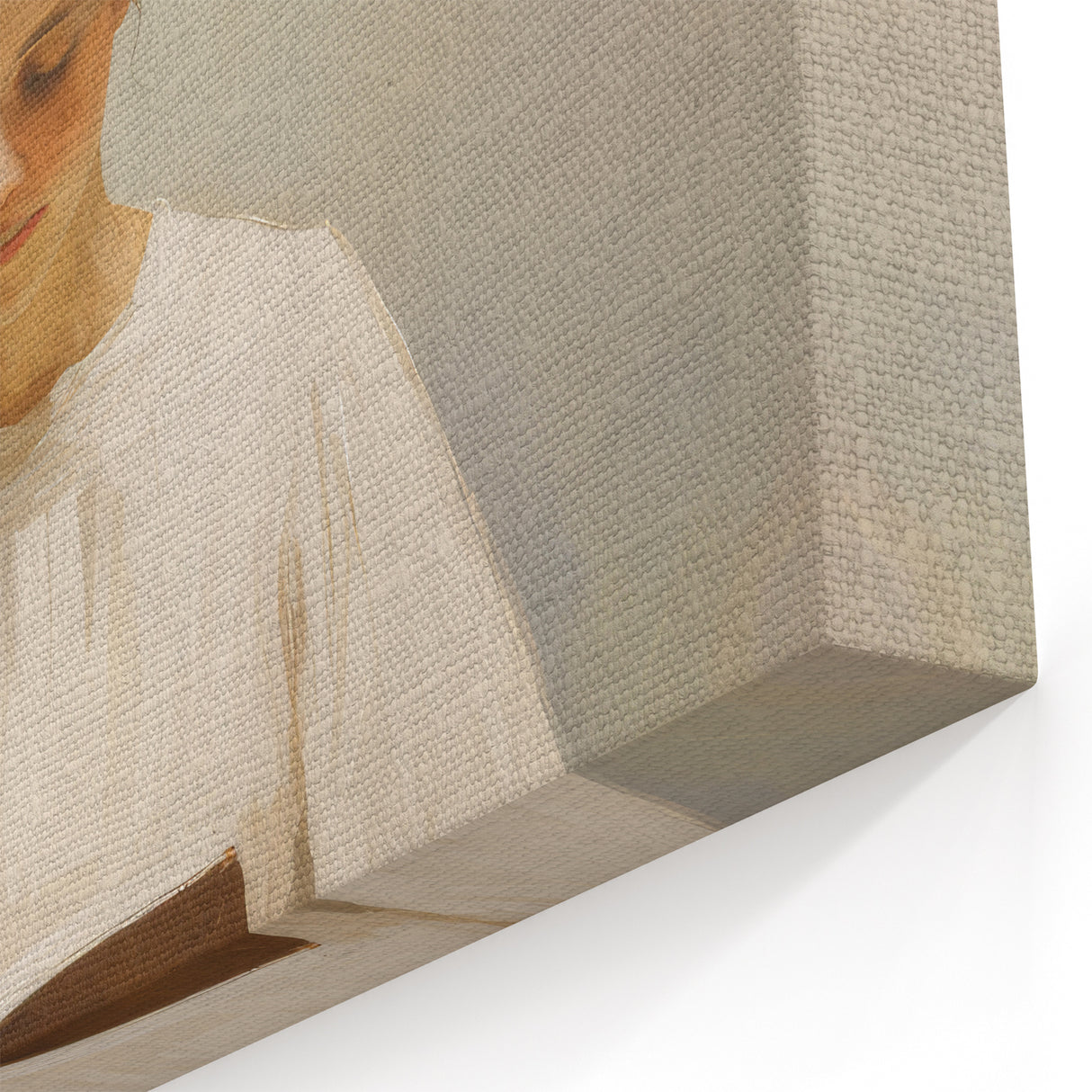 Vintage Portrait Art | Woman Reading in Soft Light