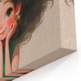 Elegant Girls Room Wall Art – Nursery & Kids Room Art Print