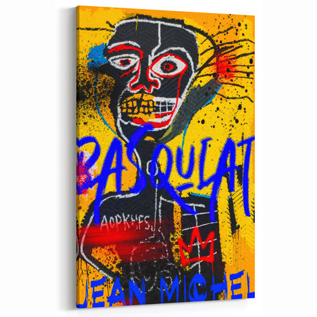 Vibrant Pop Art Wall Art - Bold Colorful Canvas for Modern Décor