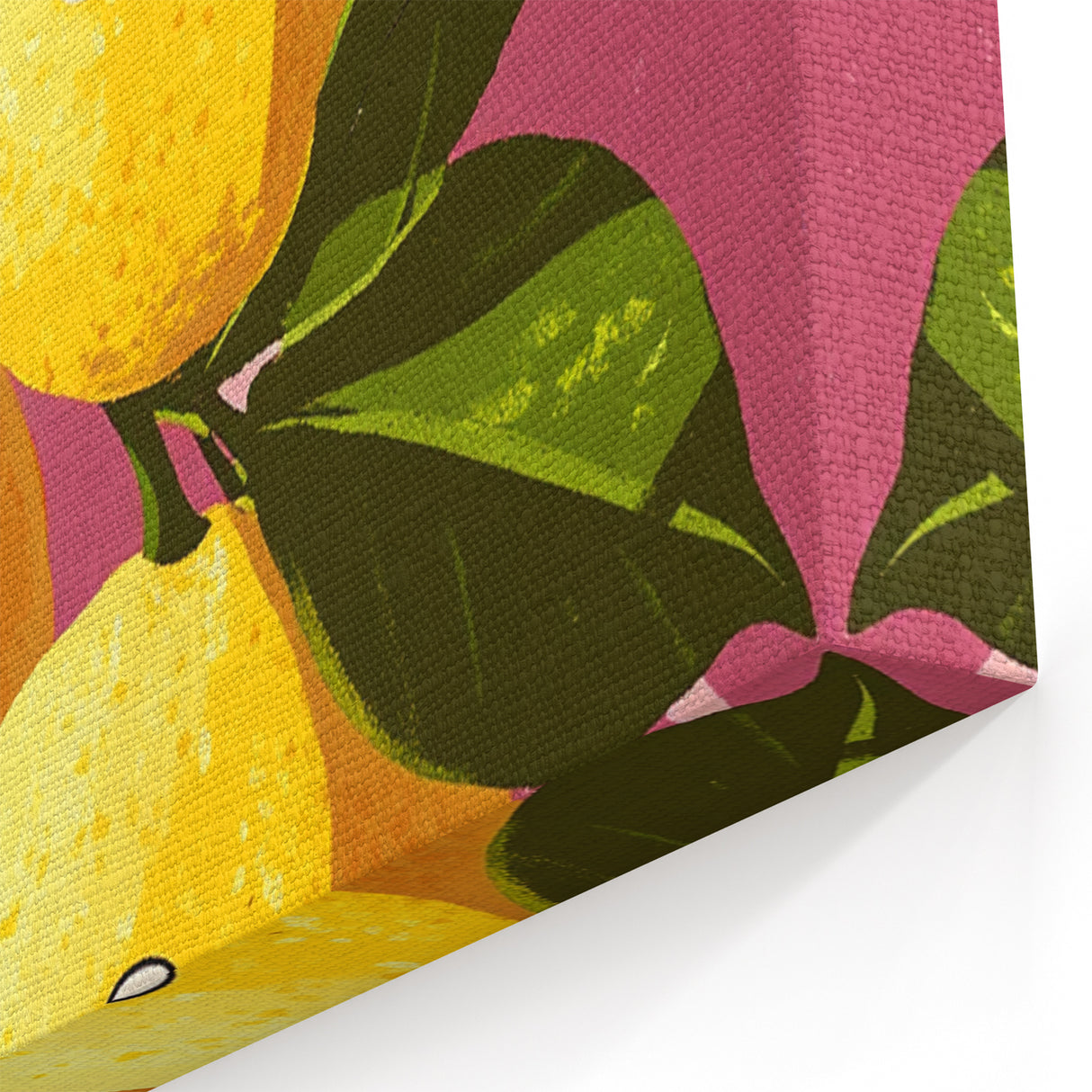 Playful Lemon Girls Room Wall Art – Kids Room Art Print