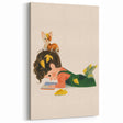 Cozy Reading Time Girls Room Wall Art – Kids Room Art Print