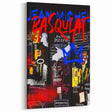 Colorful Pop Art Wall Art - Bold Canvas with Red, Yellow, and Blue