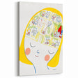 Imaginative Mind Girls Room Wall Art – Kids Room Art Print