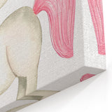 Nursery Wall Art – Elegant Pink Unicorn Illustration for Kids
