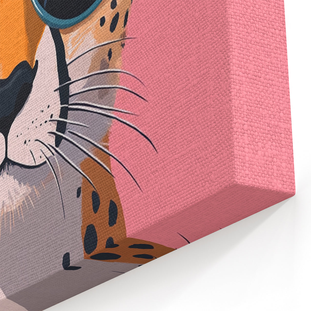 Kids Room Art Prints – Cool Cheetah Illustration for Playroom Decor