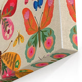 Colorful Butterfly Girls Room Wall Art – Kids Room Art Print