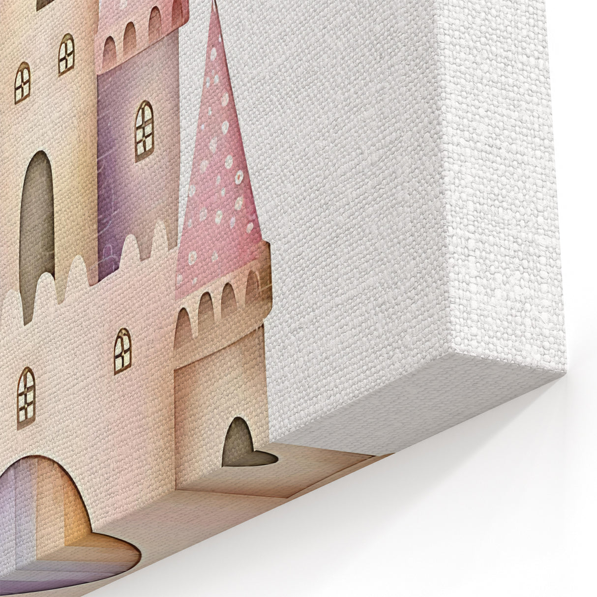 Princess Castle Girls Room Wall Art – Kids Room Art Print