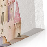 Princess Castle Girls Room Wall Art – Kids Room Art Print
