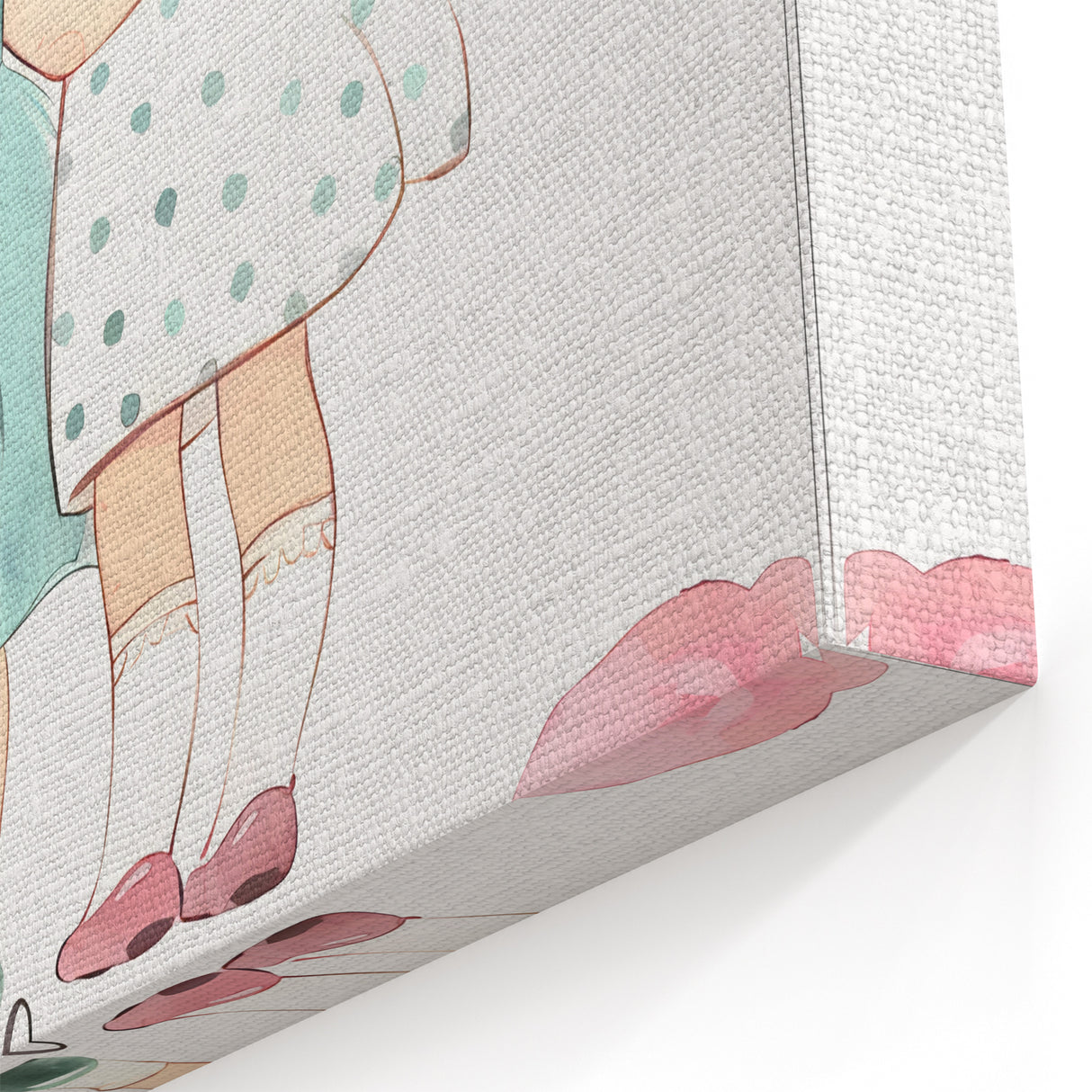 Personalized Kids Art – Friends Forever Girls Illustration Print
