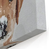 Snow Puppy Nursery Art for Kids - Children's Wall Decor