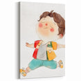 Joyful Child Girls Room Wall Art - Playful & Colorful Kids Decor