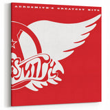 Retro Wall Art – Aerosmith's Greatest Hits Canvas Print