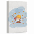 Little Prince & Rose Girls Room Wall Art - Dreamy Kids Decor