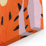 Kids Room Decor - Fun Tiger & Ice Cream Wall Art for Girls’ Spaces
