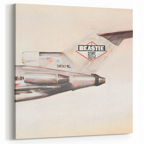Retro Wall Art – Beastie Boys Licensed to Ill Canvas Print