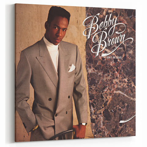 Retro Wall Art – Bobby Brown Don’t Be Cruel Album Canvas Print