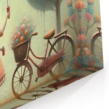 Whimsical Girl and Bubbles Wall Art - Dreamy Nursery Print