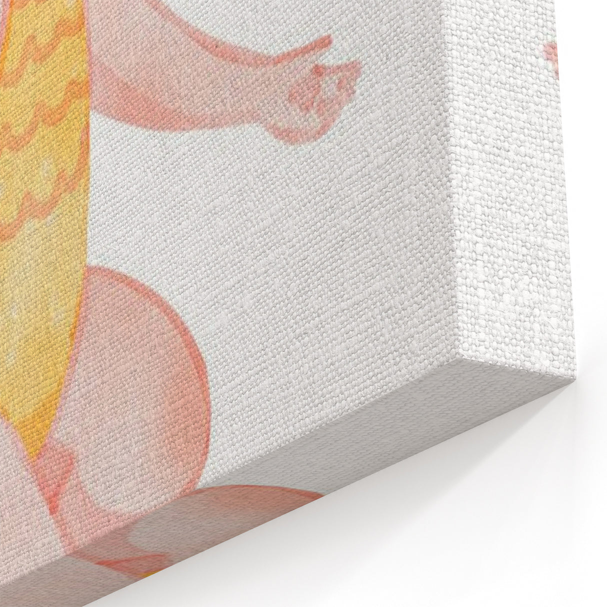 Underwater Swimmer Girls Room Wall Art - Playful Nursery Print