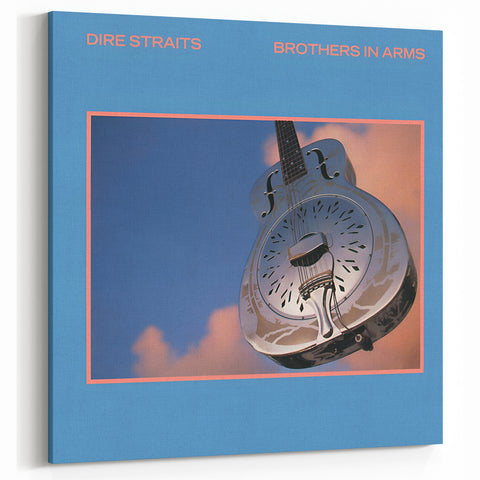 Retro Wall Art – Dire Straits Brothers in Arms Canvas Print