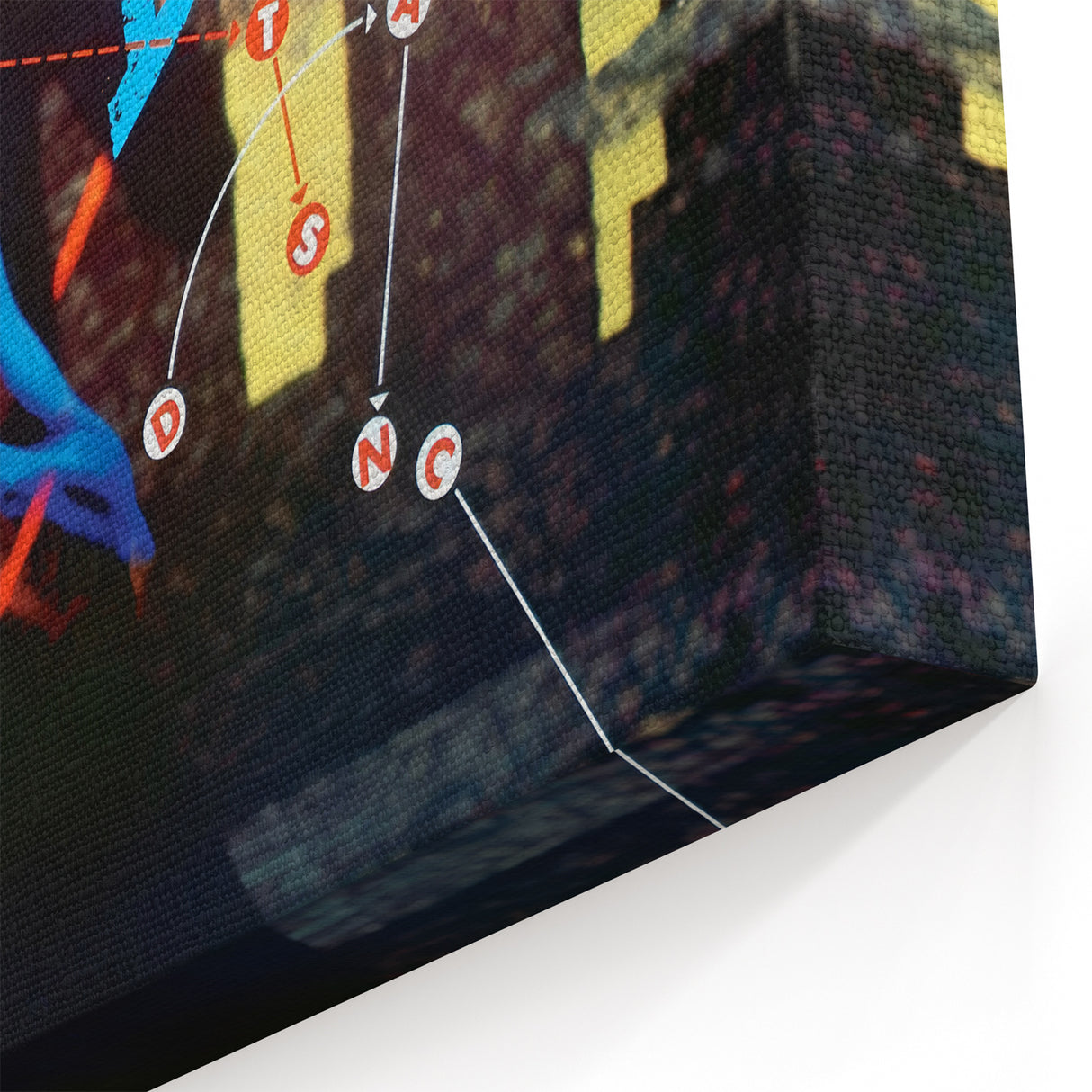 Retro Wall Art – David Bowie Let’s Dance Album Canvas Print