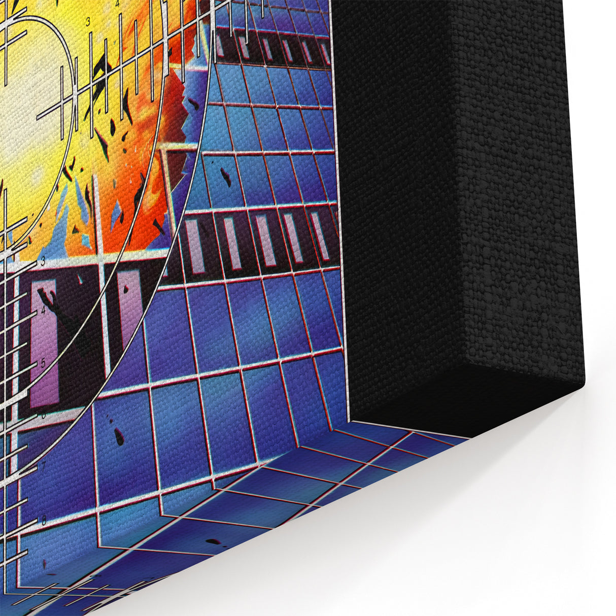 Retro Wall Art – Def Leppard Pyromania Album Canvas Print