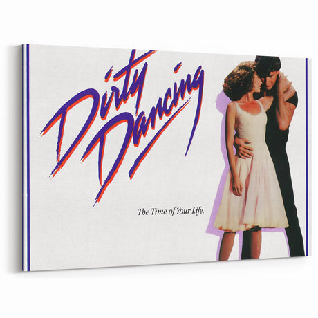 Retro Wall Art – Dirty Dancing Soundtrack Album Canvas Print