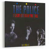 Retro Wall Art – The Police Every Breath You Take Canvas Print