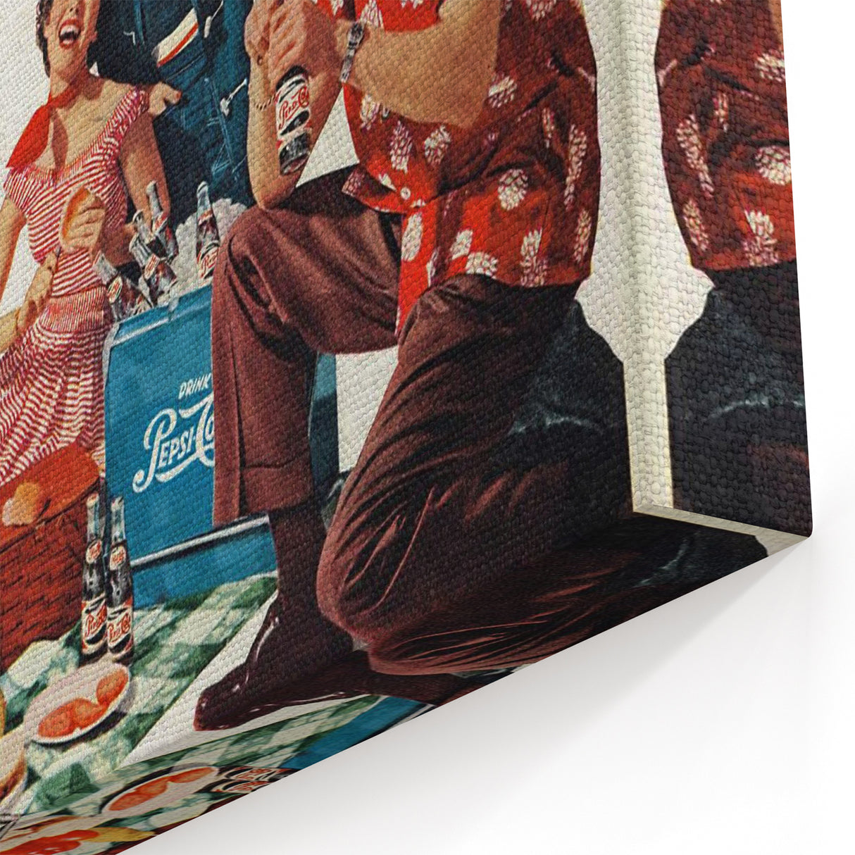 Retro Pepsi Ad Wall Art – More Bounce to the Ounce Vintage Print