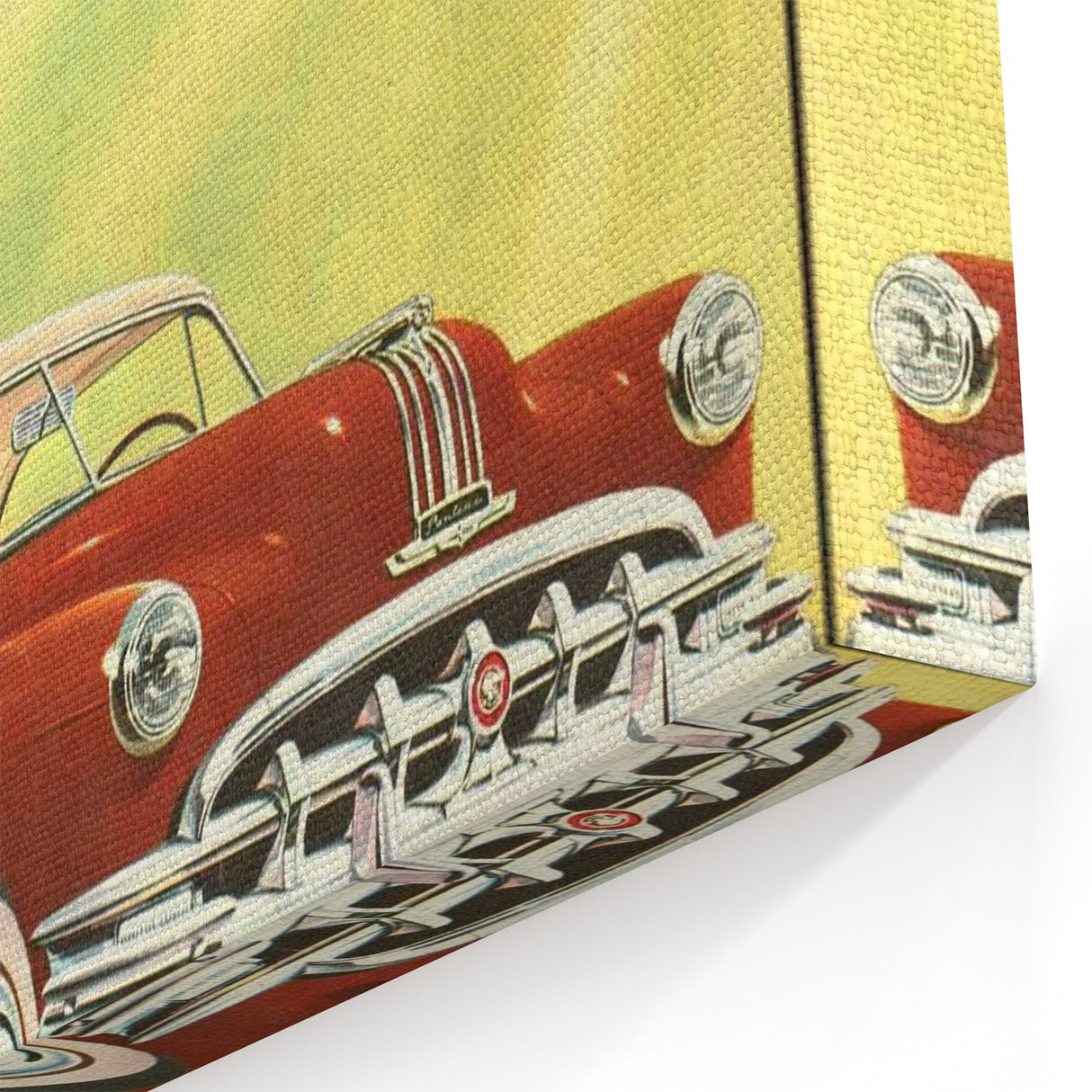 Retro Pontiac Ad Wall Art - Vintage Prints for Car Lovers