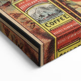 Retro Coffee Ad Wall Art - Vintage Reeves, Parvin & Co Print