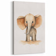 Cute Baby Elephant Nursery Wall Art - Baby Room Decor Print
