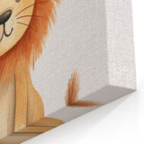 Cute Lion Nursery Wall Art - Baby Room Decor for Kids