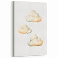 Dreamy Watercolor Clouds Nursery Wall Art - Baby Room Decor