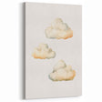 Soft Watercolor Clouds Nursery Wall Art - Baby Room Decor