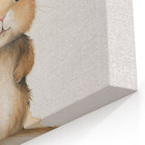Adorable Bunny Nursery Wall Art - Baby Room Decor Print