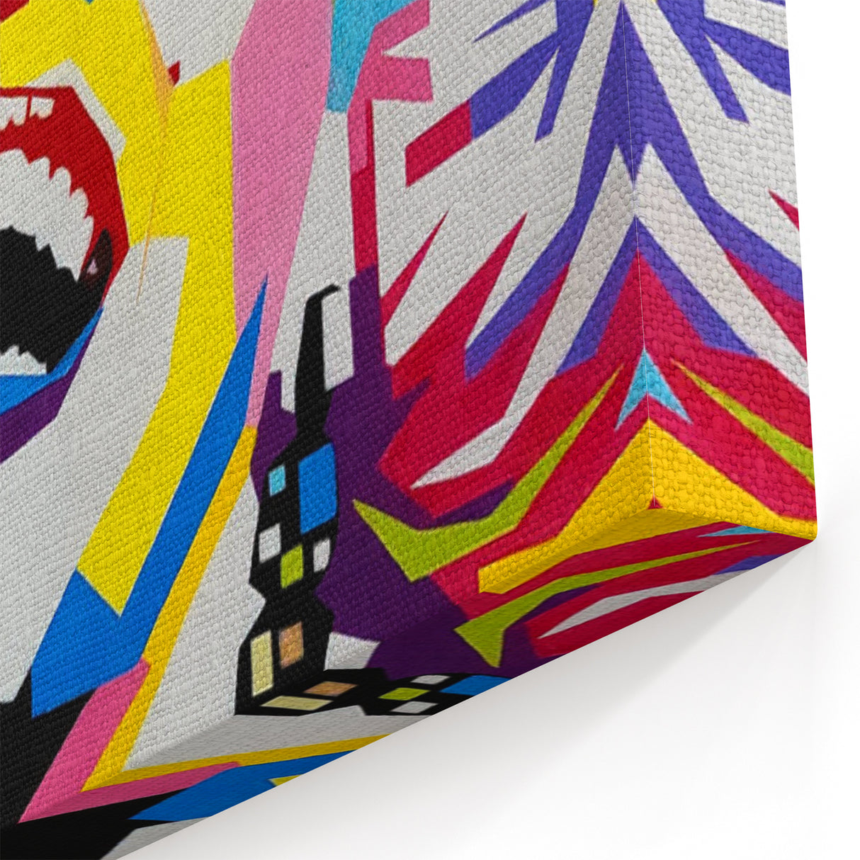 Vibrant Pop Art Wall Art – Colorful Monroe Canvas Print