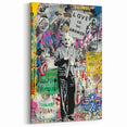 Vibrant Pop Art Wall Art – Colorful Einstein Canvas Print