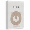 Lion Acrylic Nursery Art - Baby Room Wall Decor for Kids