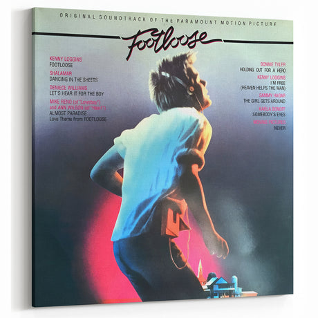 Retro Footloose Poster - Vintage Prints for Nostalgic Wall Art