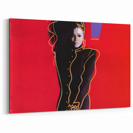 Retro Janet Jackson Control Poster - Vintage Prints for Wall Art