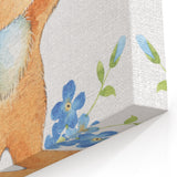 Playful Bear Nursery Canvas Prints - Kids Room Wall Art