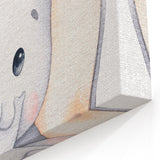 Adorable Elephant Nursery Canvas Prints - Baby Room Decor