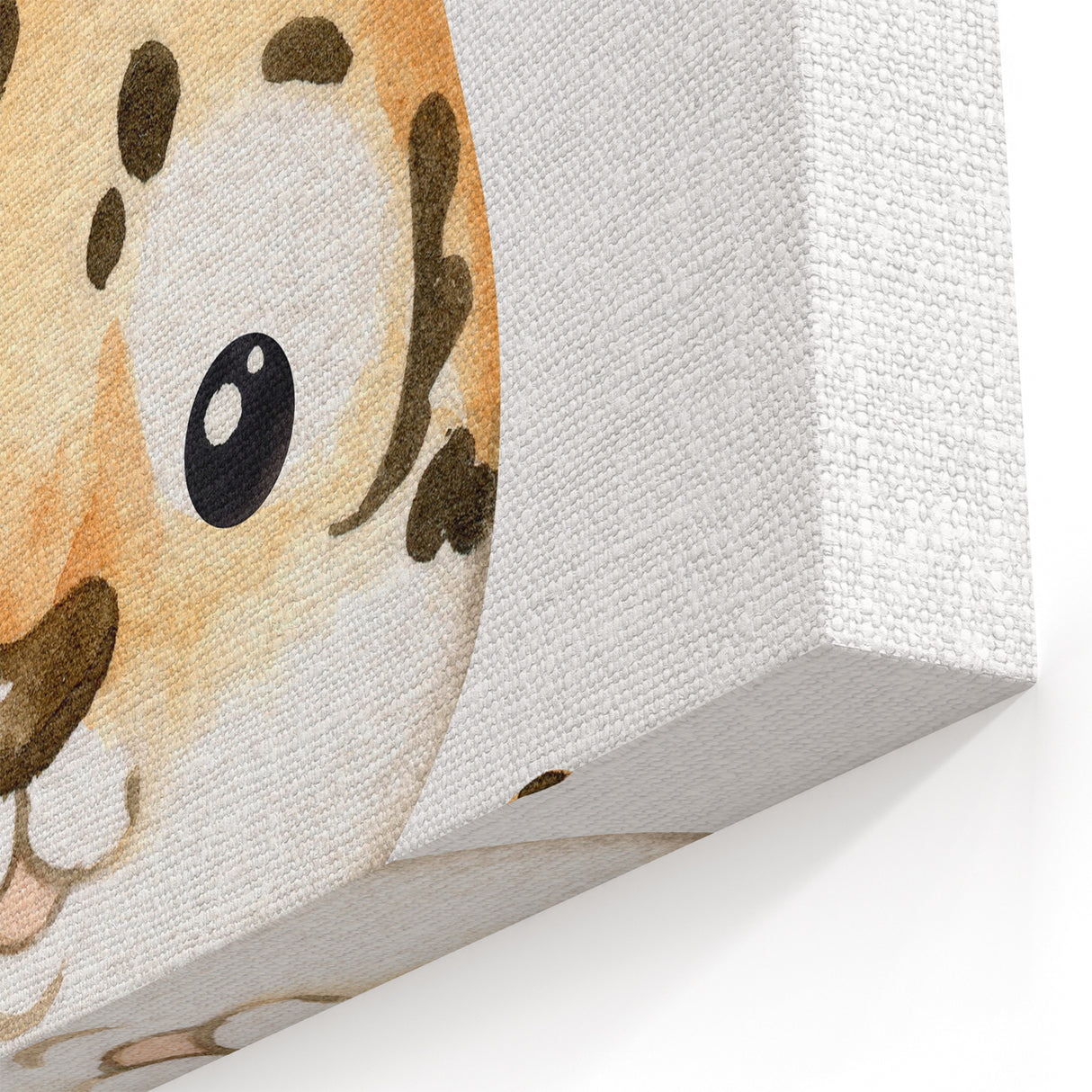 Cute Leopard Nursery Wall Art - Acrylic Baby Room Decor
